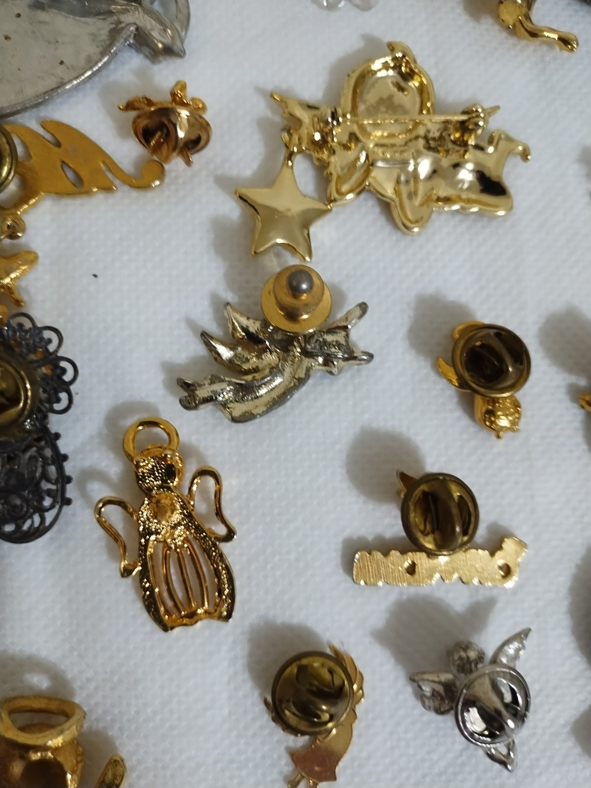 Vintage to Now ANGELS Pins Brooches 25 Pcs Read Description!