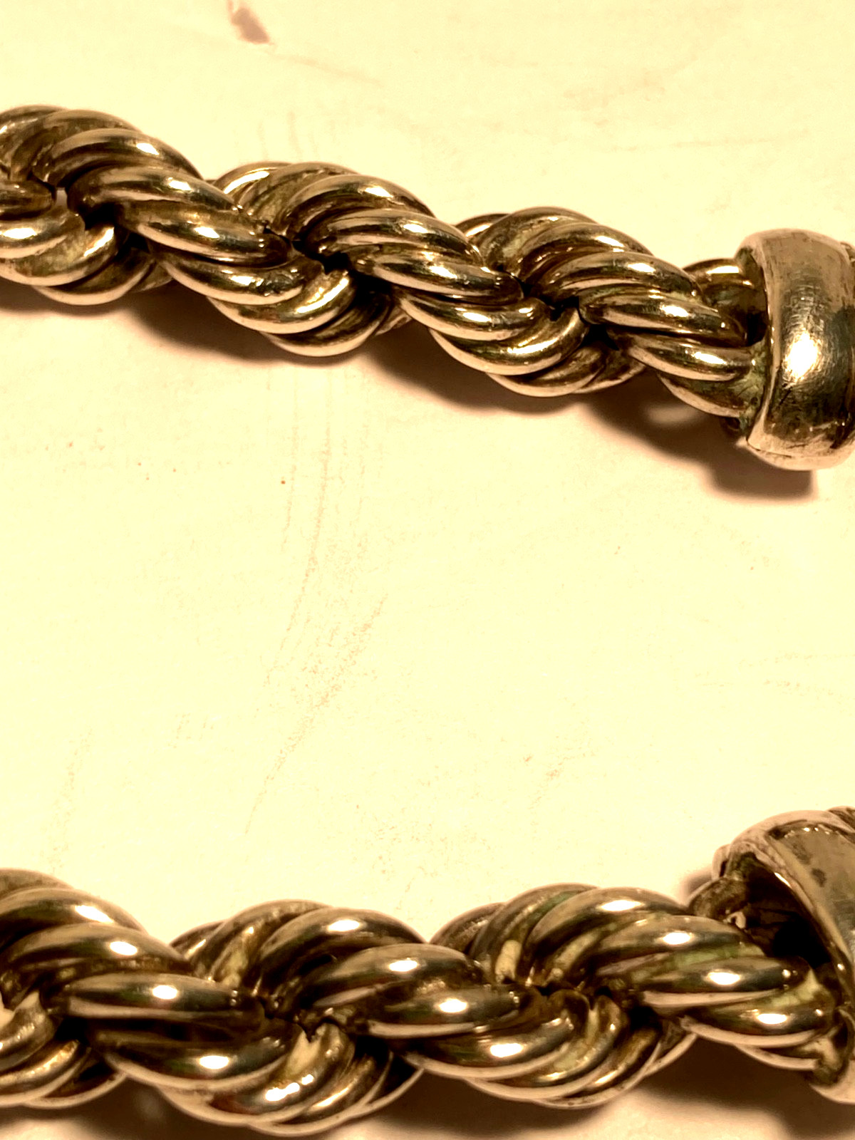 Vintage Solid Sterling Silver Bracelet made in Mexico in Excellent Condition