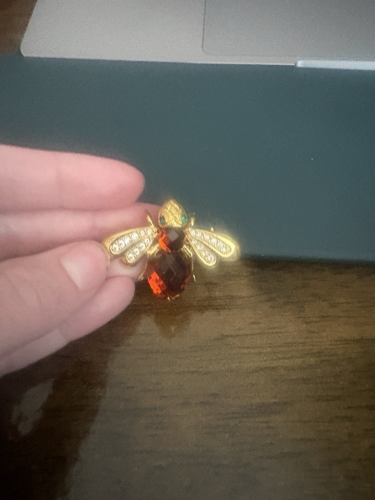 Joan Rivers Classics Figural Bee Brooch Set- 10 Interchangeable Thoraxes
