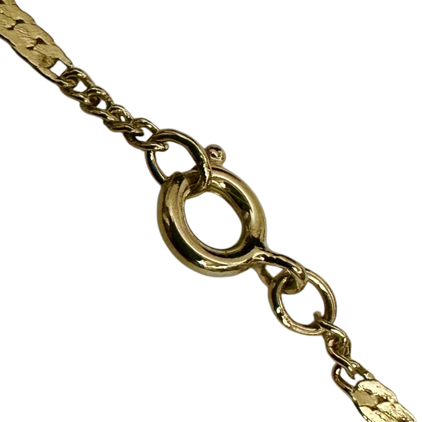 Vintage 1979 Avon Goldtone Delicate Anklet Large 9.5″ Original Box Unused