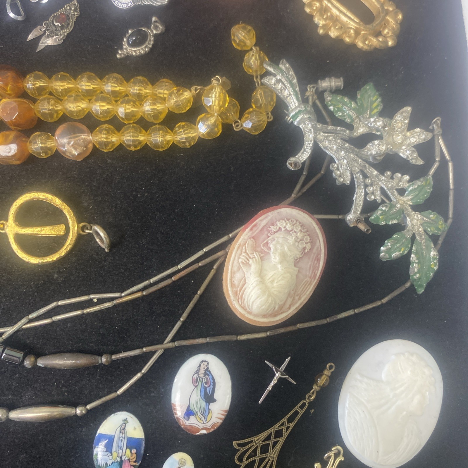 Antique Vintage Lot Of Jewelry Estate Sale Unsearched As Is #2