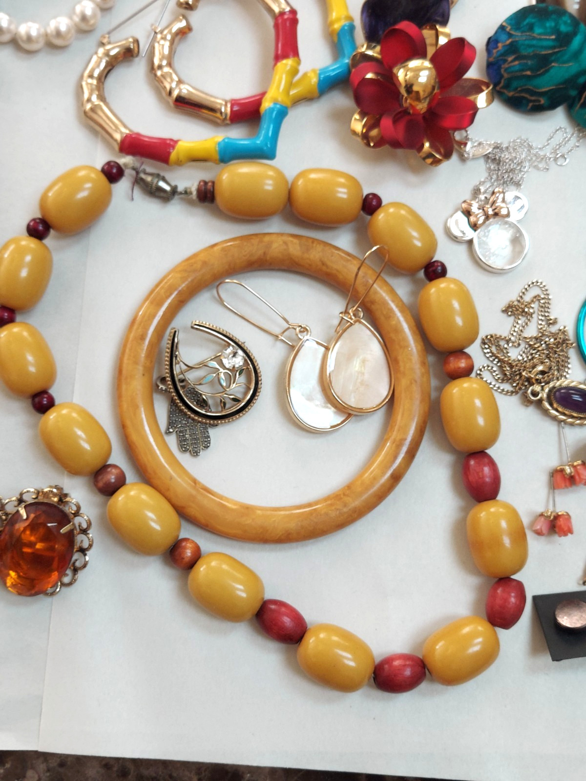 Huge 14 Pound Lot Of Vintage To Now Costume Jewelry Lot ALL WEARABLE