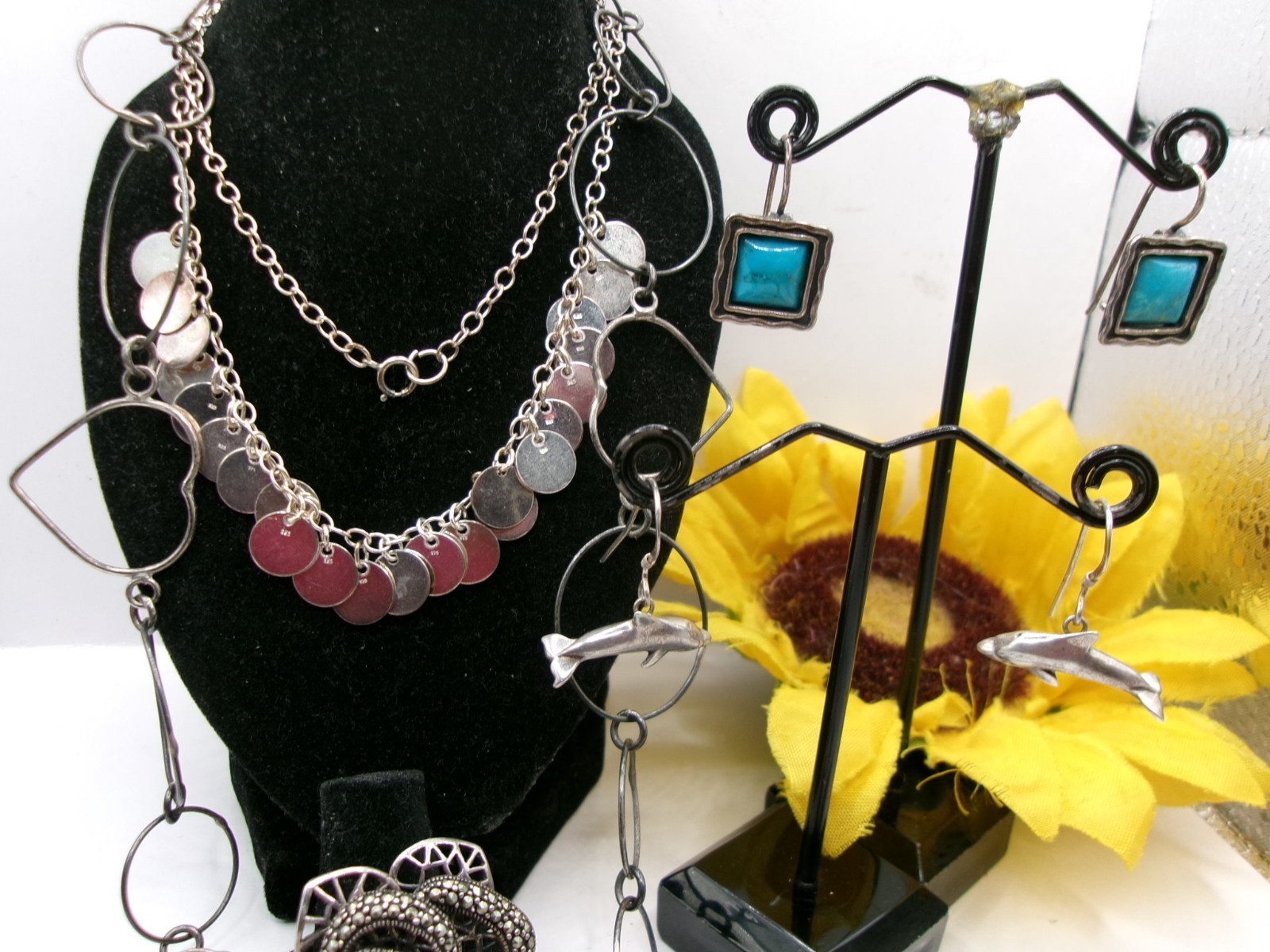 Sterling Silver Jewelry Lot~78 Grams~SILPADA~JAMES AVERY~AVON~ITALY~SD~ALL WEAR