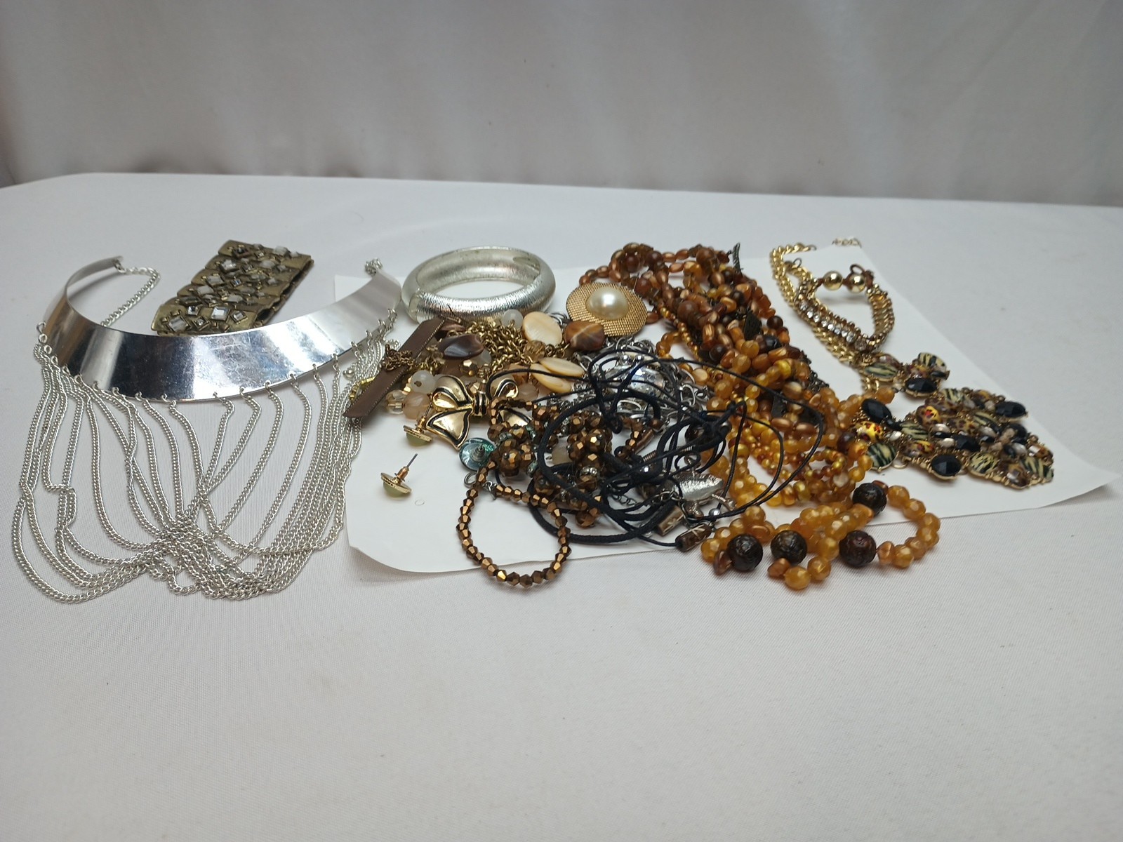 1 Lb REDESIGN/CRAFT FASHION/COSTUME JEWELRY LOT
