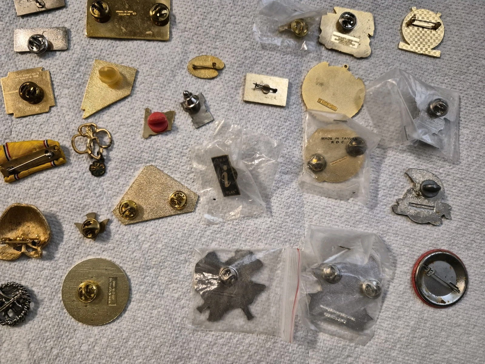 Large Vintage Pin Collection, Disney, Elk Lodge, Animals & More Lot Of 45