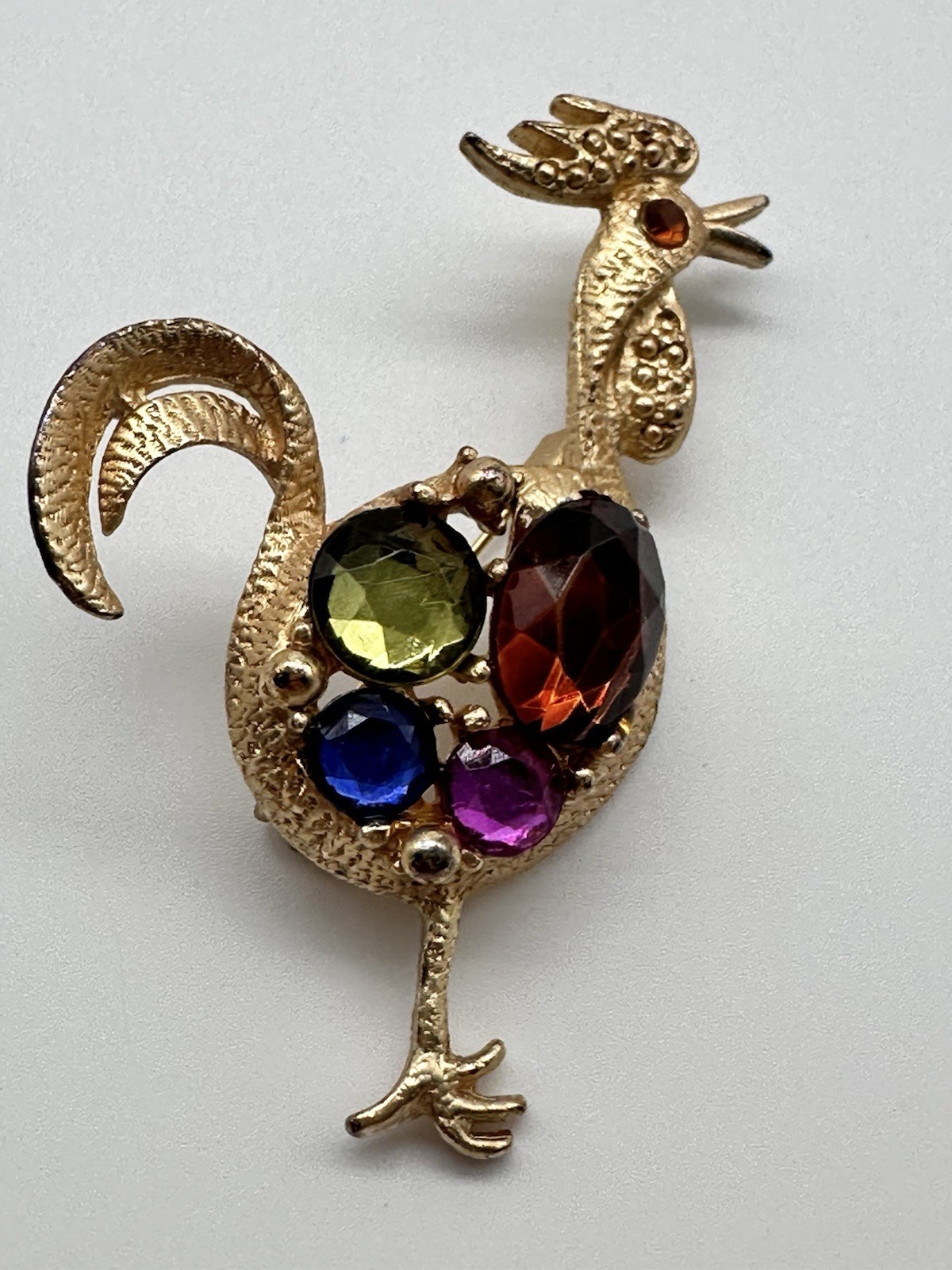 Vintage Townley Rooster Brooch