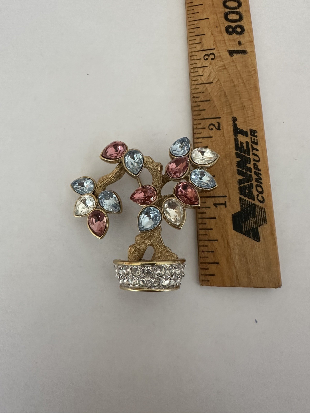 Atwood and Sawyer Tree of Life Brooch Bonsai