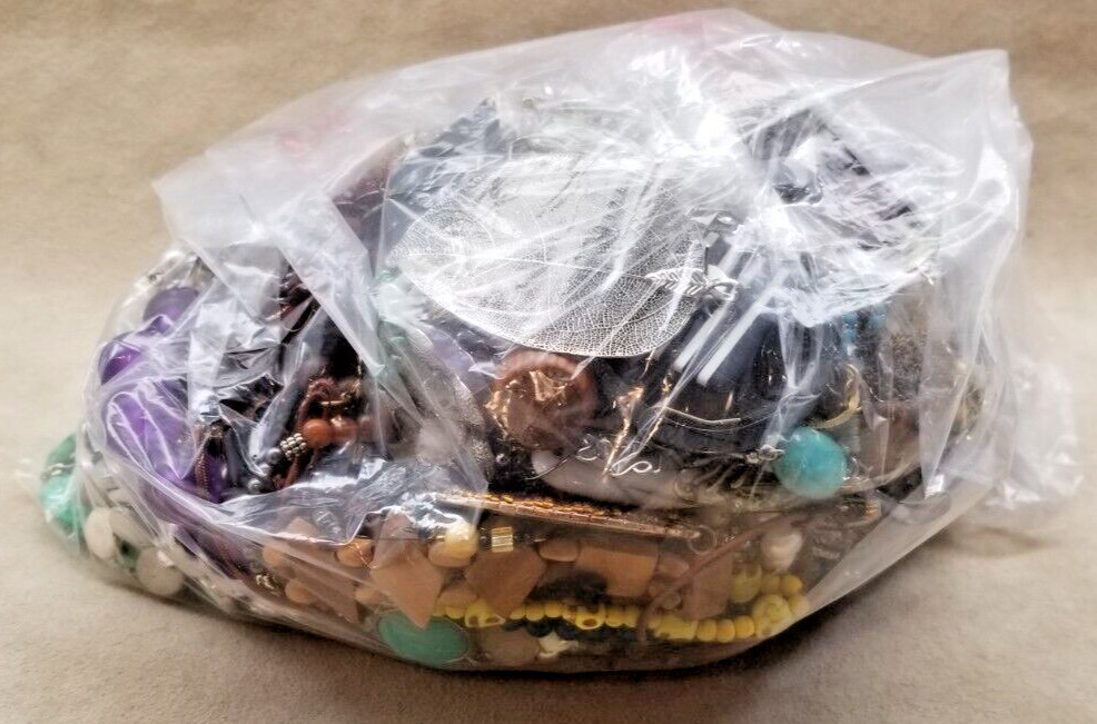 Estate Vintage Junk Drawer Jewelry Lot Unsearched Untested Repair Craft