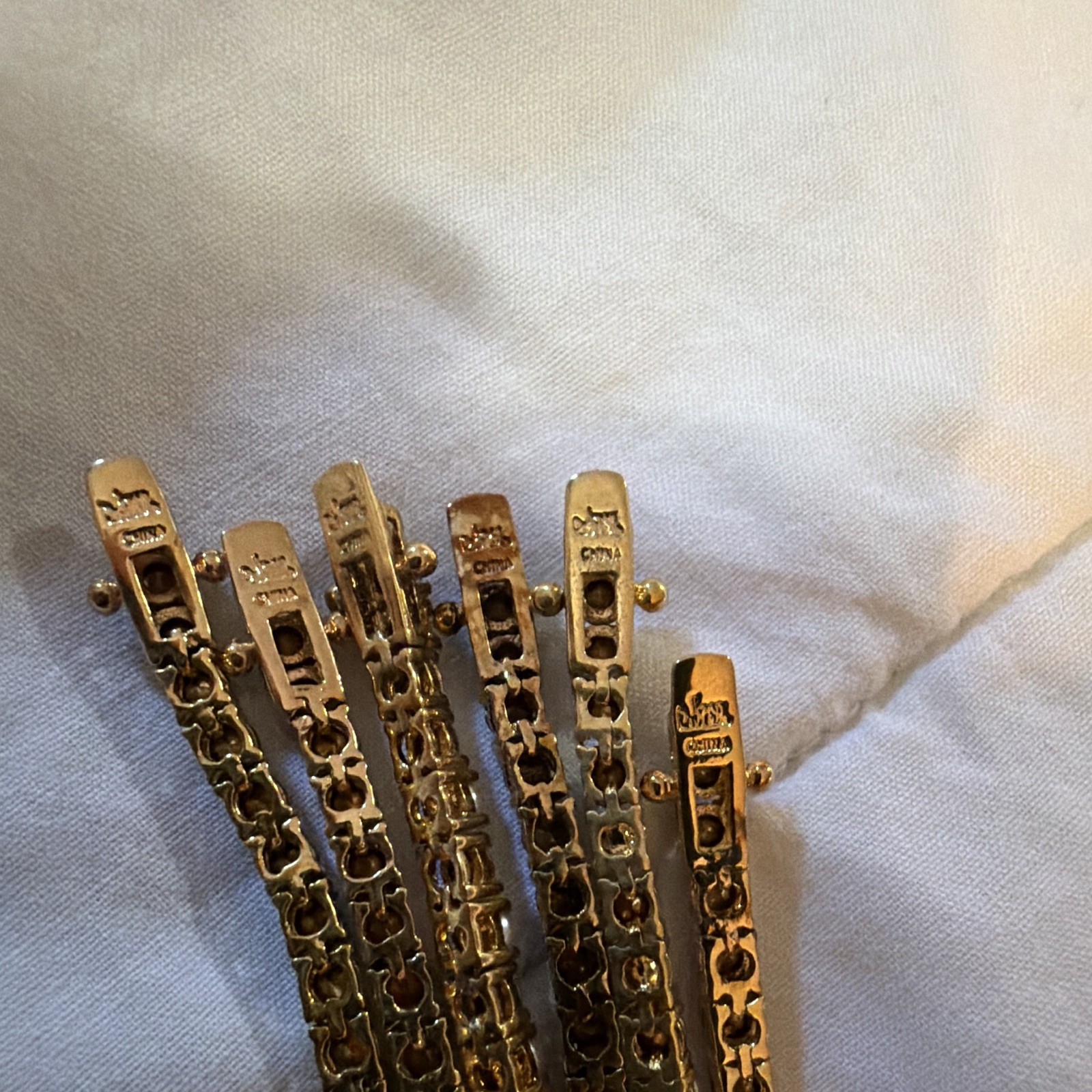 Joan Rivers Classics Collection Interlocking Interchangeable Tennis Bracelet Set