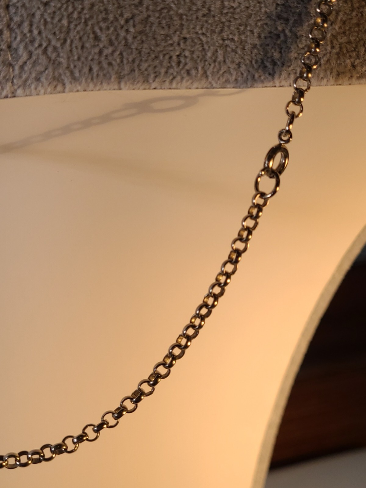 Vintage Eivind Hillestad Norway Pewter Signed EH Pendant Necklace 1960’s