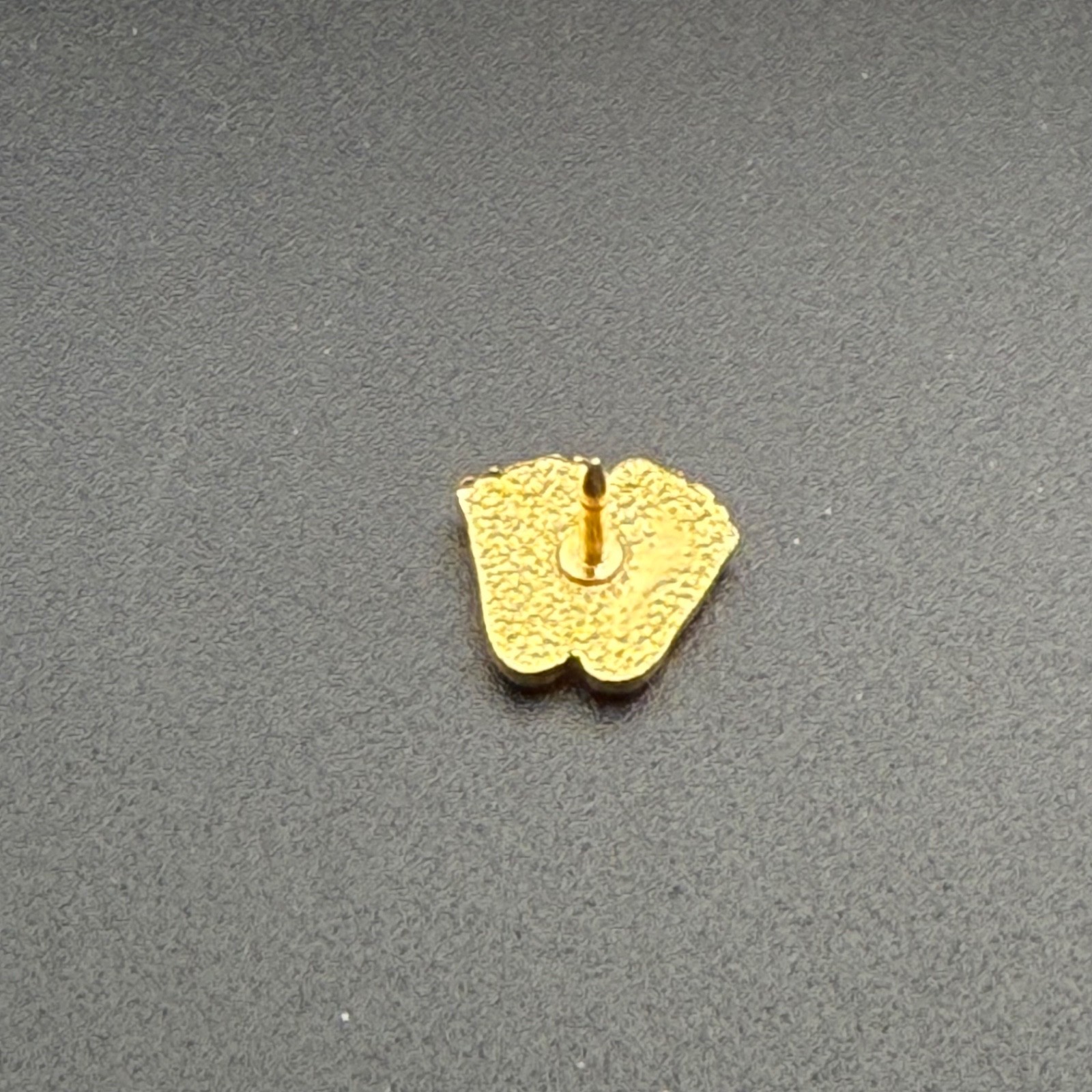 Vintage Precious Feet Gold Tone Lapel Pin RGB Right to Life 10 Week Baby Feet