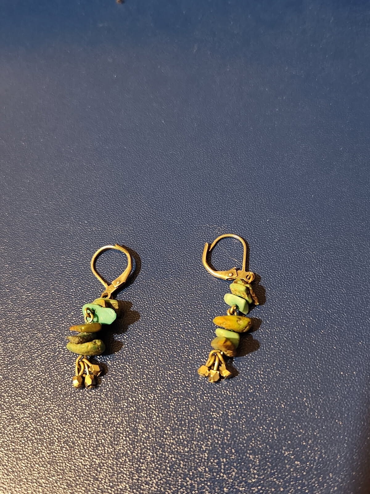 Sterling Silver Turquoise Dangle Earrings