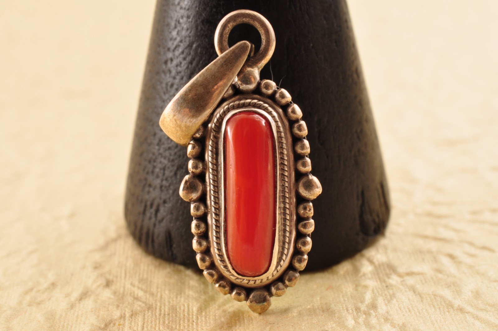 Japan vintage Coral Carved 5 items Pendant (66.0ct) Certificate Japanese motif.