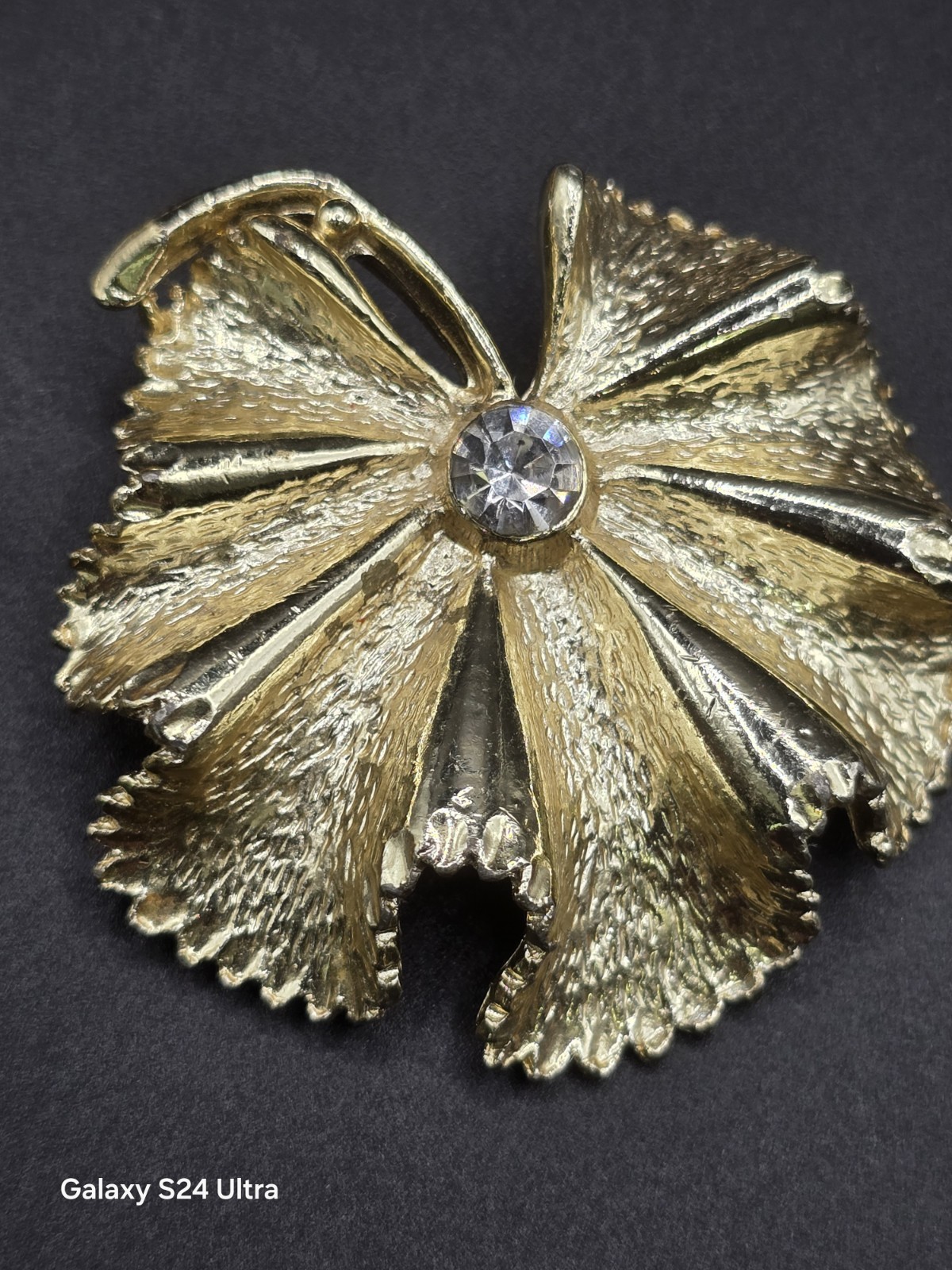 Vintage Costume Jewelry Brooch Lot 18pc Black Butterfly Neptune Sea Dragon Rose