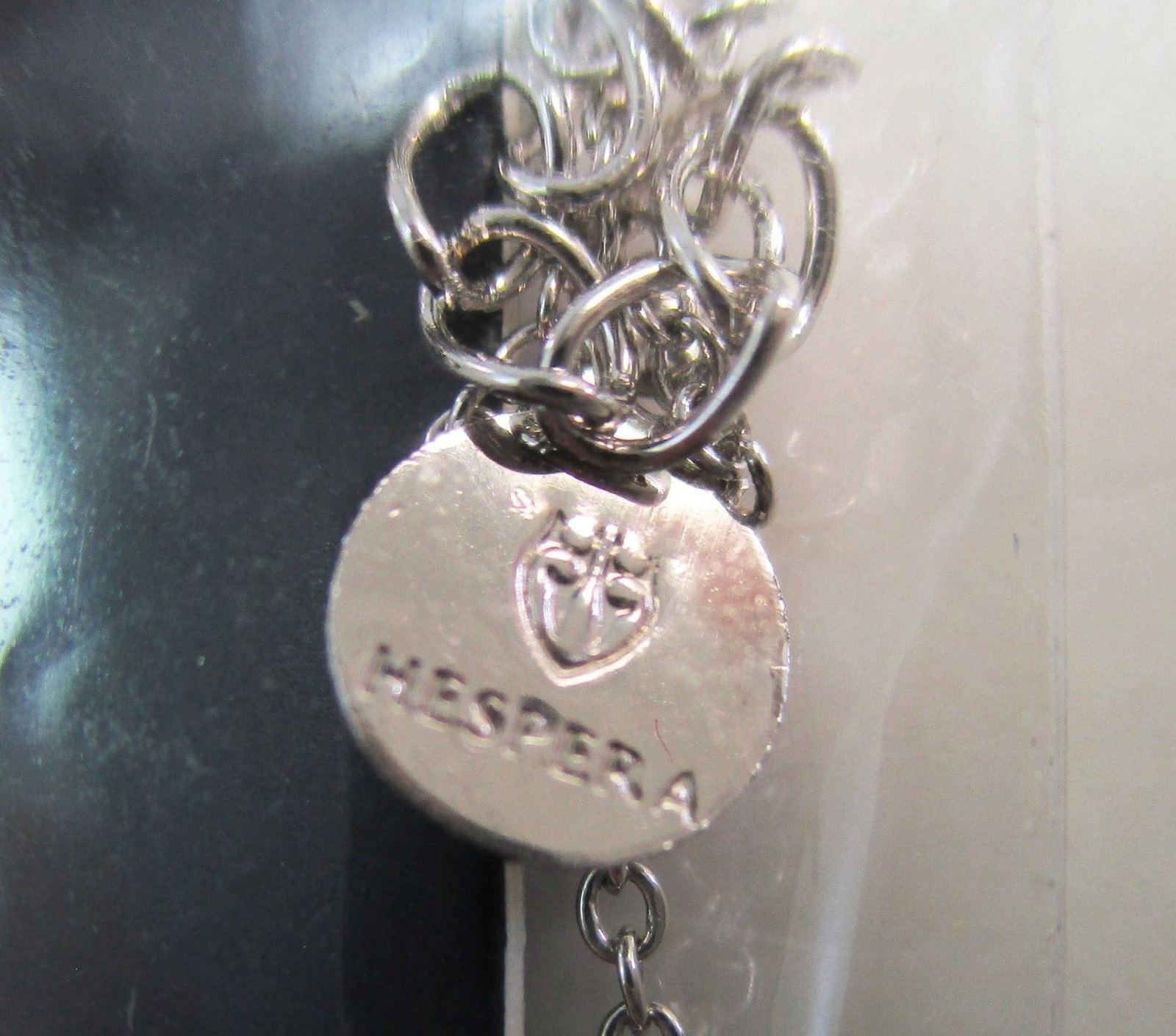 Hespera Silver Crescent Moon Necklace – NEW