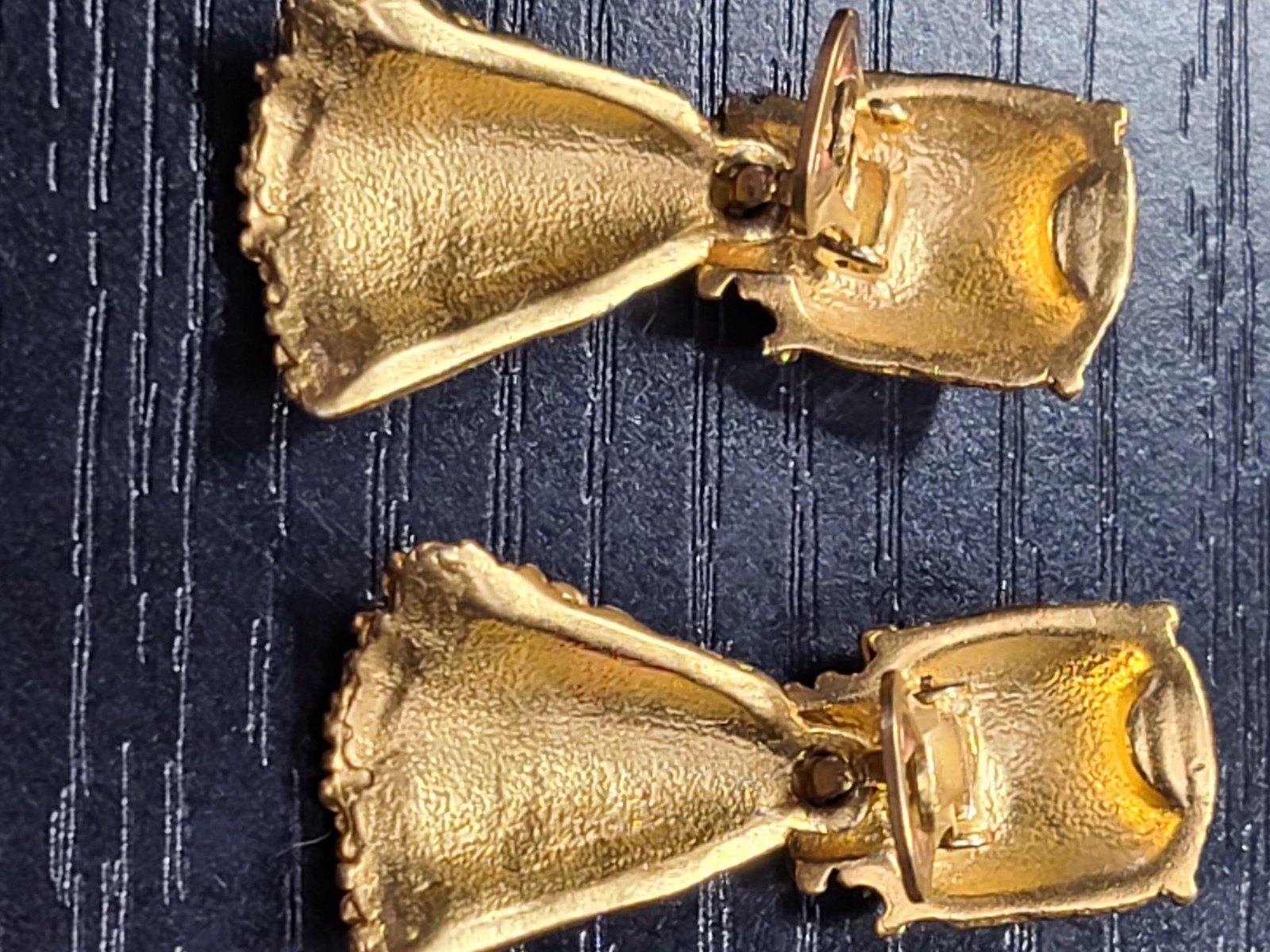 Curated Vintage Clip On Earrings Lot MOP Rhinestone Japan Hong Kong 50s 60s 80s