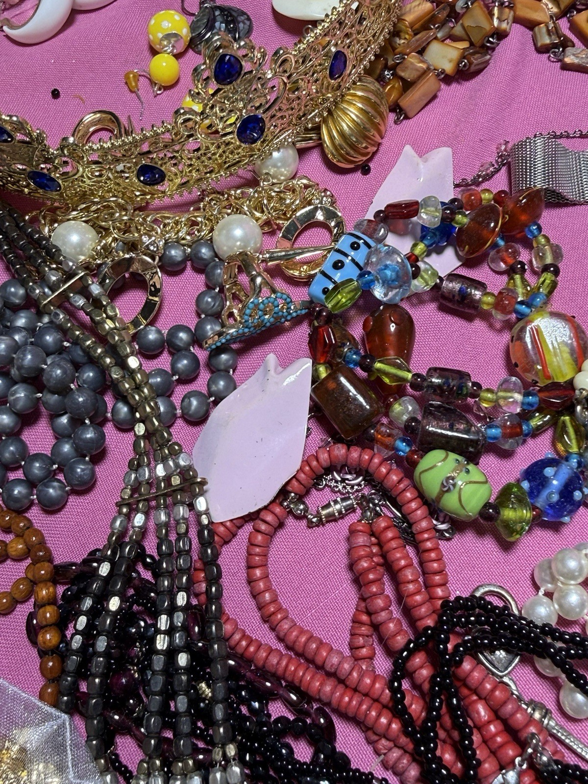 Costume Jewelry Lot VTG Rhinestone Set Givenchy Whiting & Davis Solid Perfume