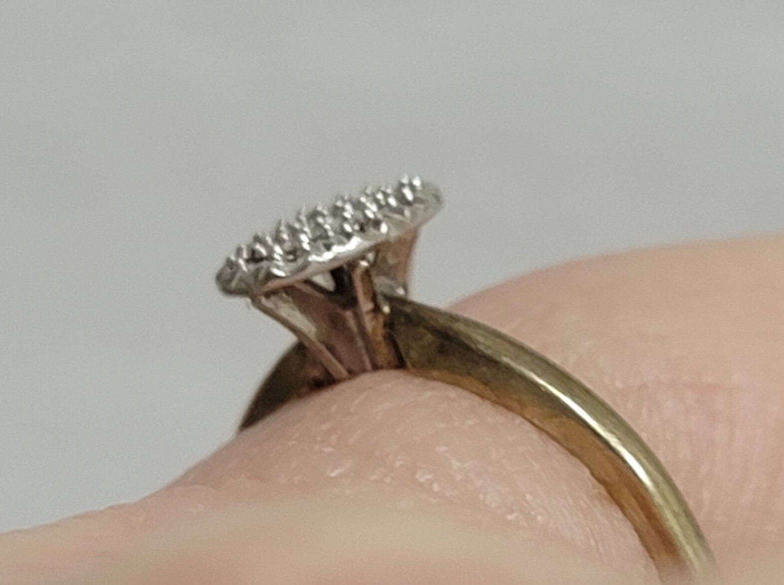 5 Vintage Brass Wedding Rings Salesman Samples No Stones Size 5.5 To 6.5