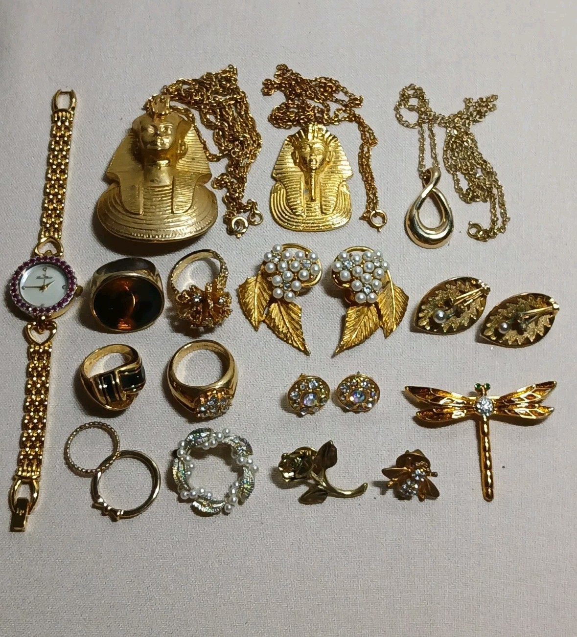 Jewelry Lot Estate Signed Unsigned