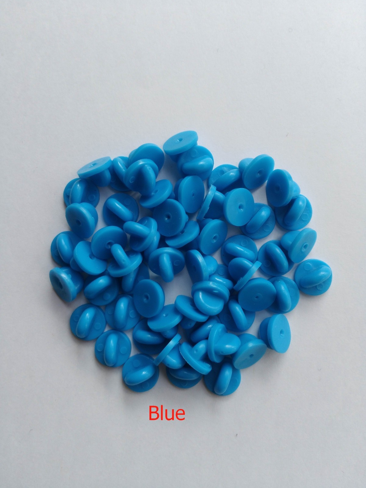 wholesale pvc rubber pin back clasp clutch hold for lapel enamel badge military