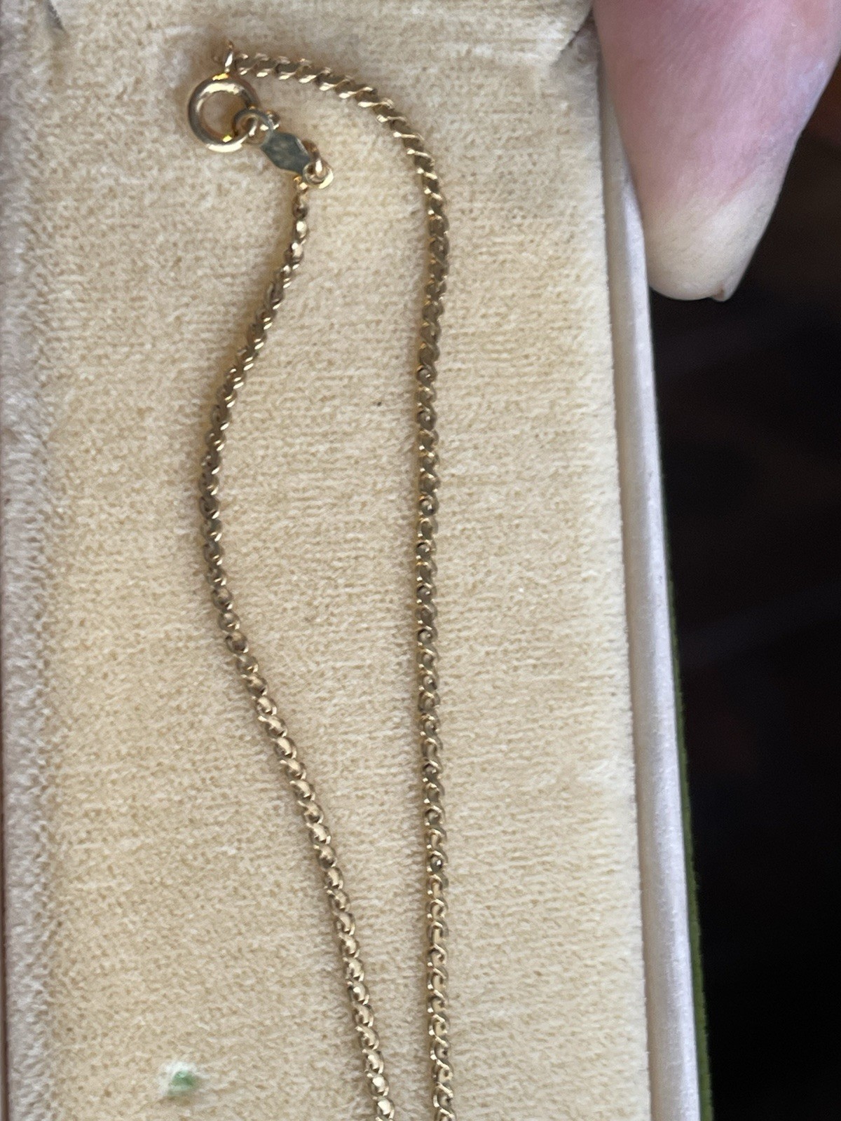 Vintage Pricilla Gold Filled 16” Fashion Necklace In Case