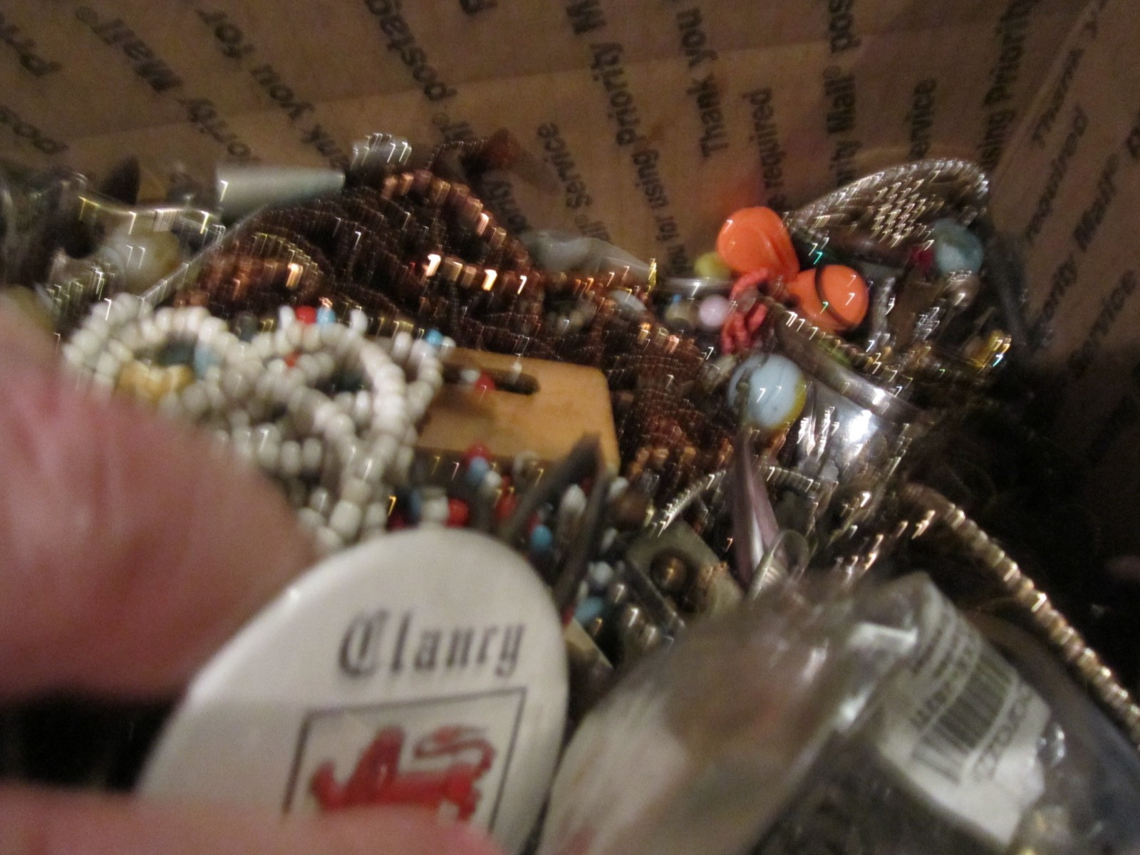 MASSIVE LOT OF WATCHES AND JEWELRY – UNSEARCHED – 16LBS 3OZ – MOSTLY WEARABLE