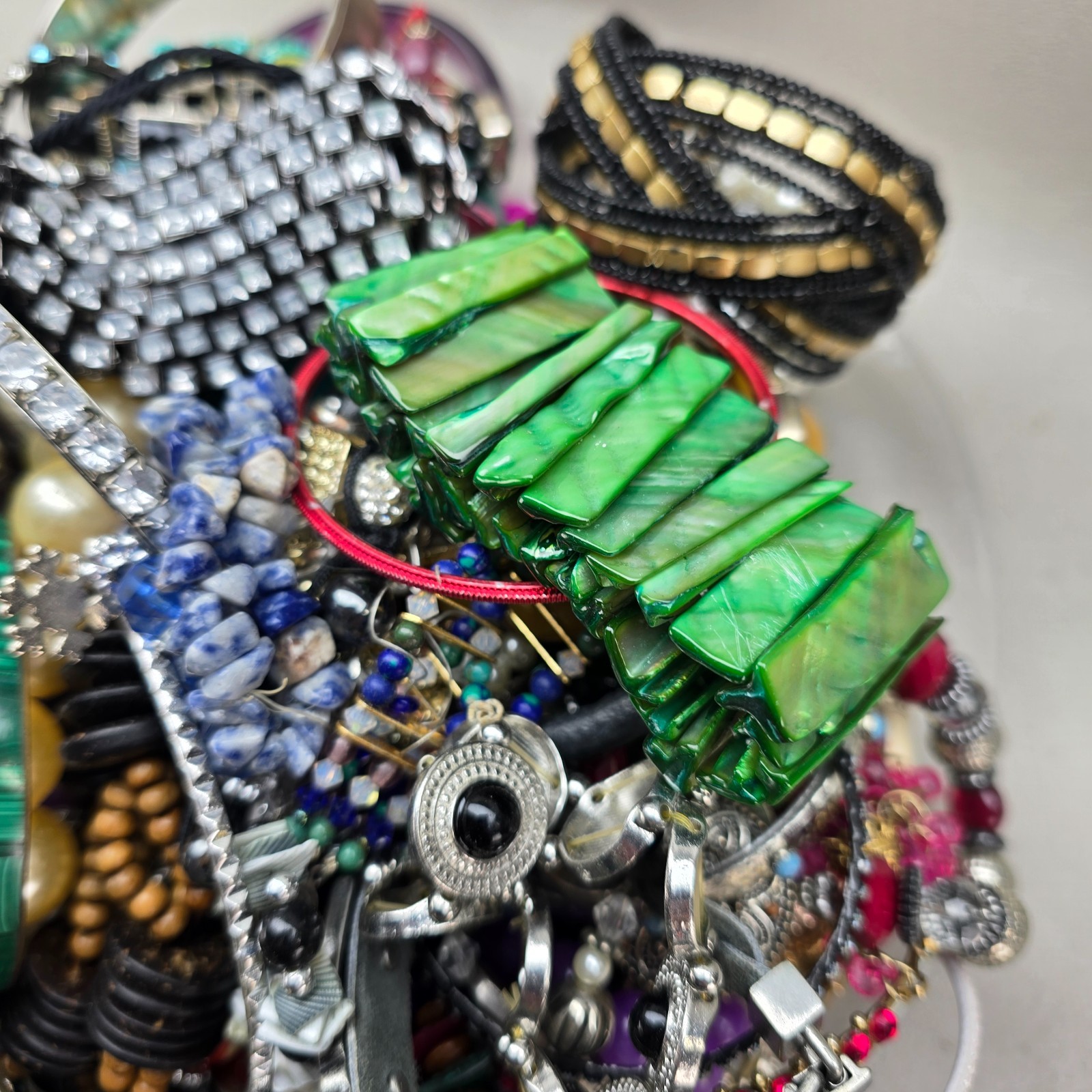 Vintage to Modern Bracelet Lot Wearable Resell 5.66 Pounds