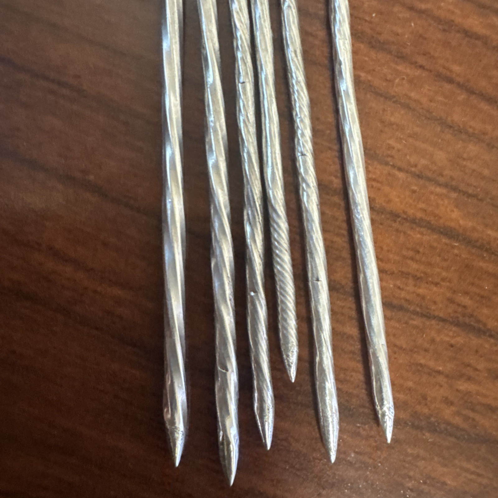 Pure Silver .999 Toothpick, Cowboy Toothpick Single X1