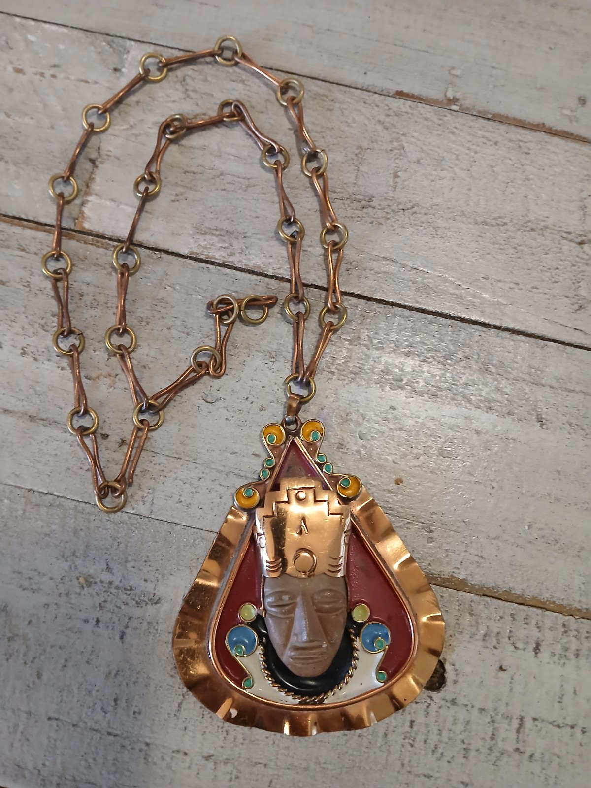 Vintage Cobre Necklace