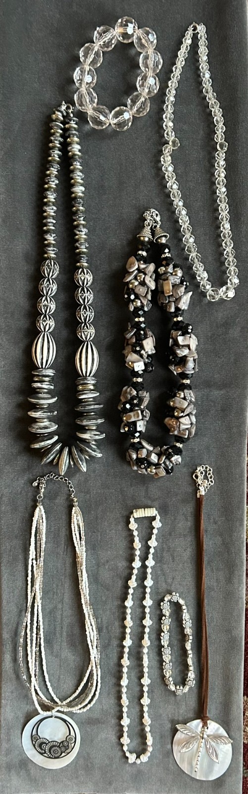 Costume Jewelry Lot – over 100 necklaces weighing over 10 lbs