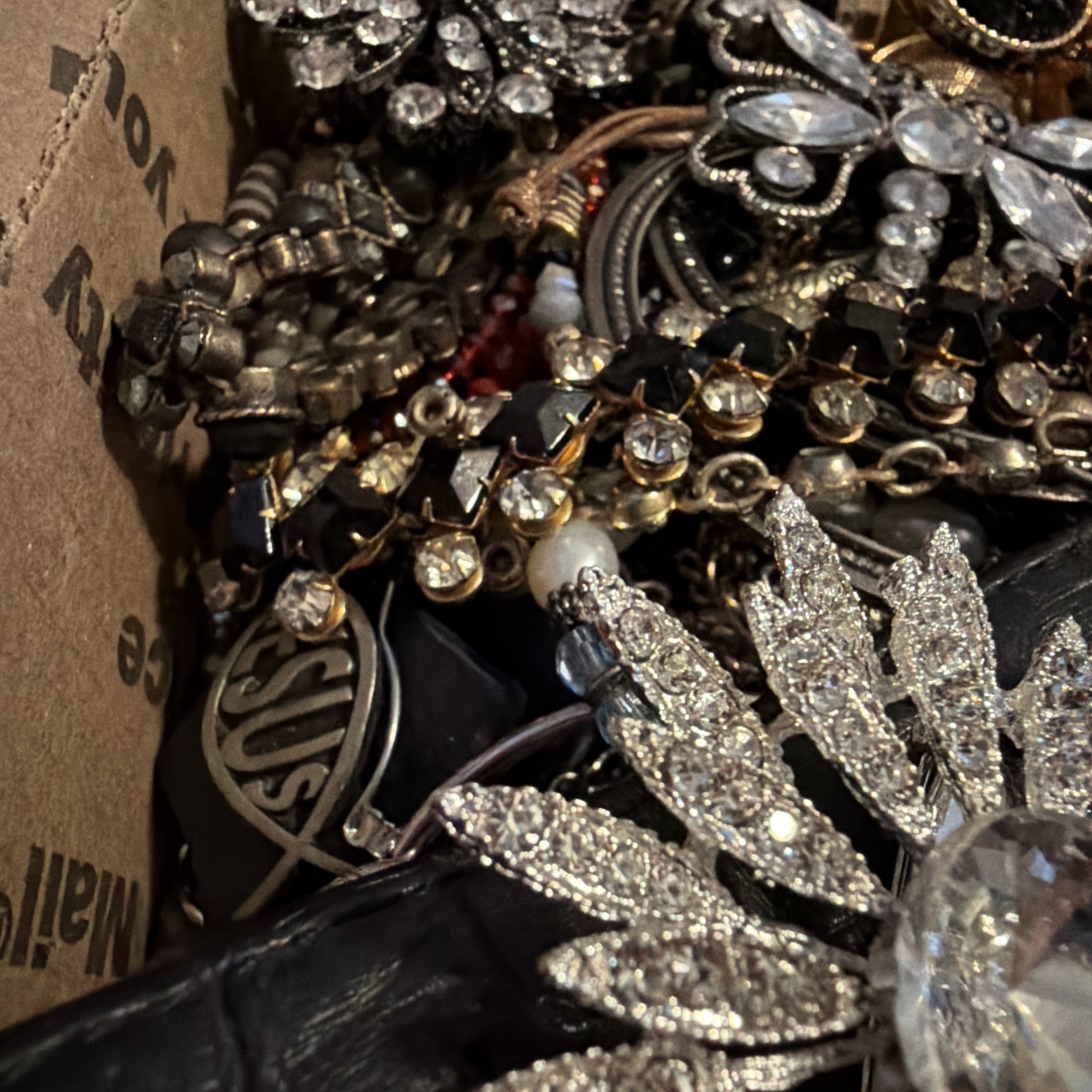 Vintage to Now Jewelry Lot, All Wearable Untested. No Broken. Box B1