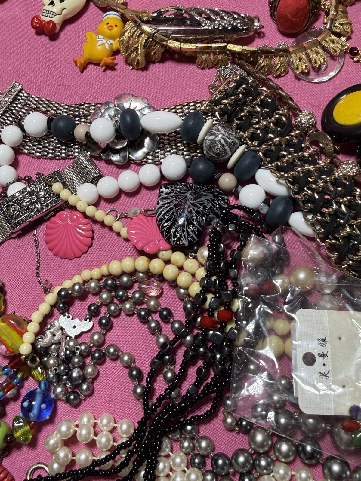 Costume Jewelry Lot VTG Rhinestone Set Givenchy Whiting & Davis Solid Perfume