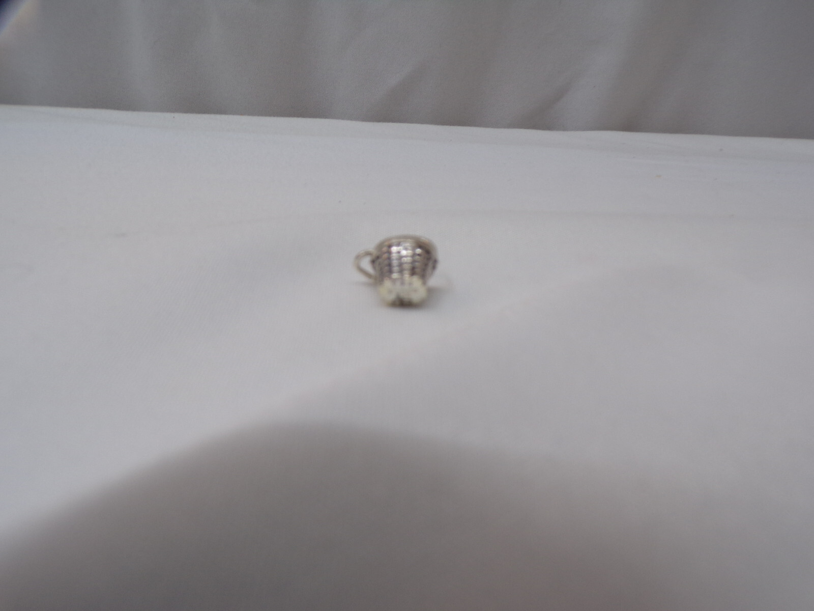 Vintage Brown County Baskets Sterling Silver Measuring Basket Charm D