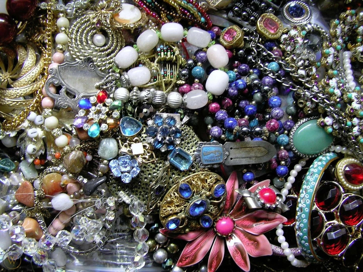 1 LB Mystery LOT NEW Mixed Jewelry Ethnic Vintage NO JUNK ALL WEARABLE Bulk LOT