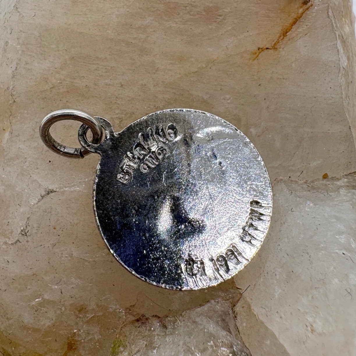 Vintage Sterling Silver 1964 1965 NY World’s Fair Unisphere Charm Pendant 1.58g