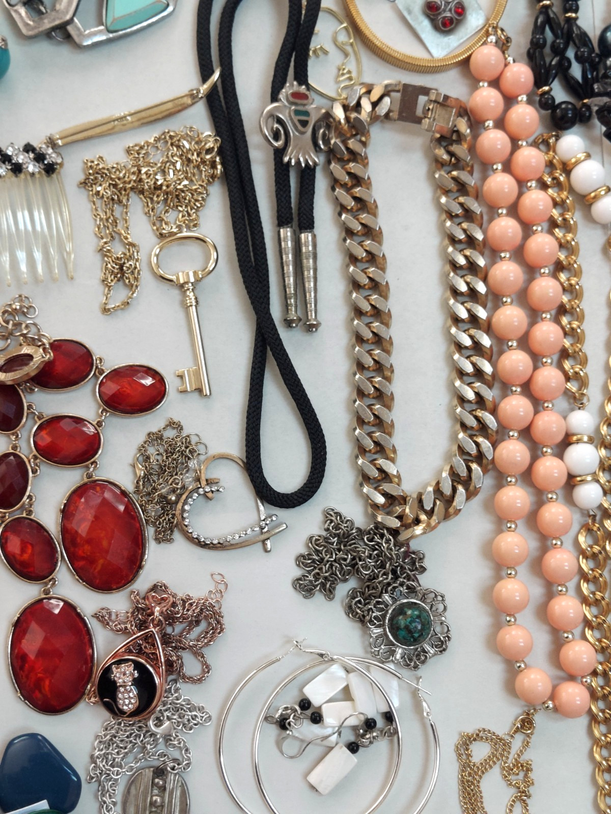 Huge 14 Pound Lot Of Vintage To Now Costume Jewelry Lot ALL WEARABLE