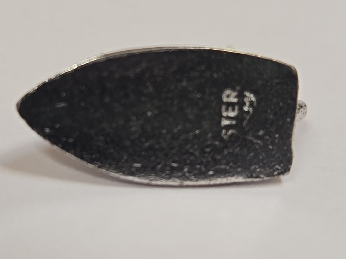 Sterling Silver ~ Iron Charm ~ Clothes Iron ~ VINTAGE
