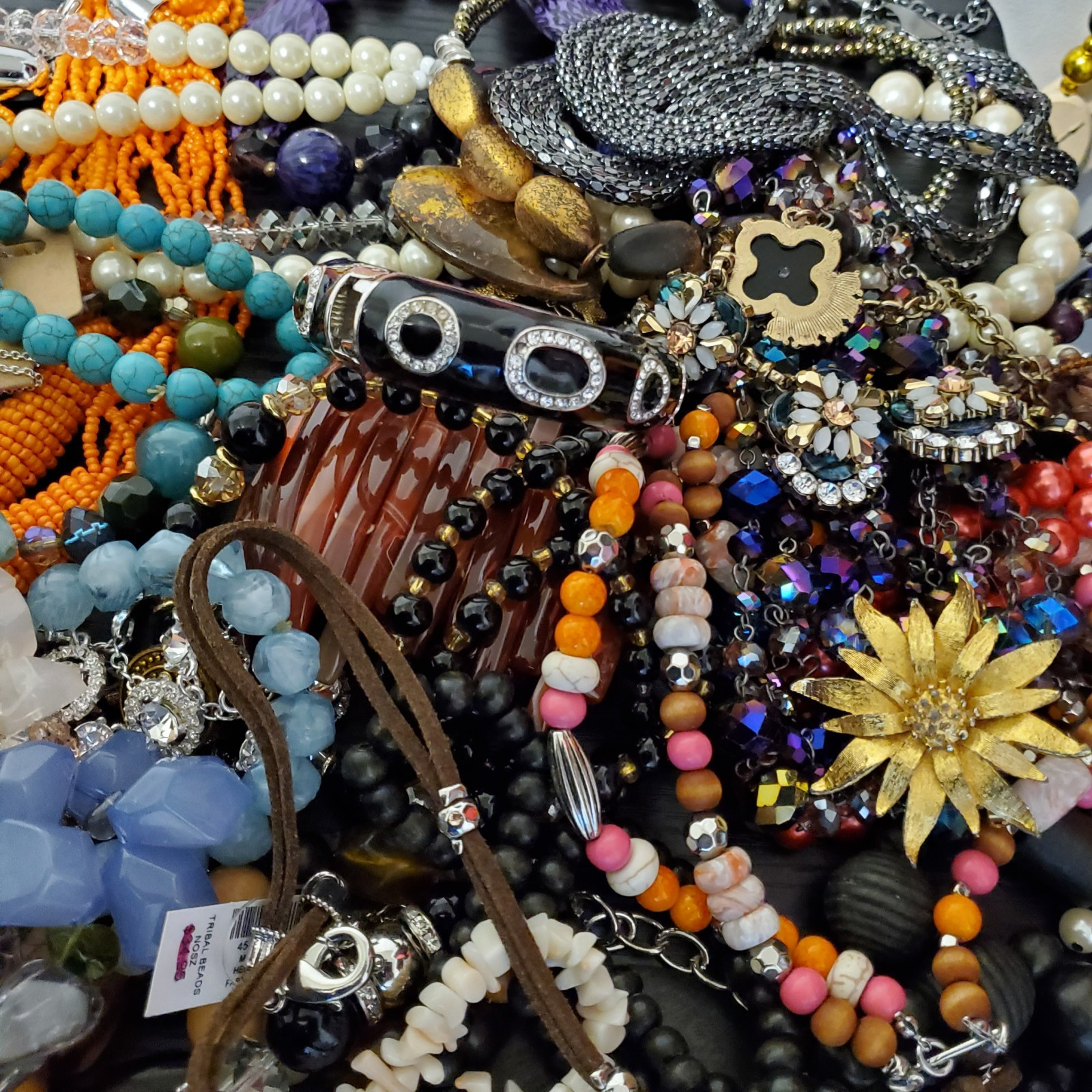 Vintage to Now Jewelry Estate Lot 1 lb ALL wearable resell NO Junk Guaranteed