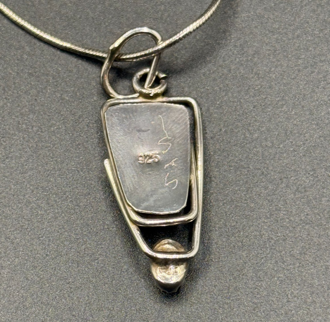 Vintage Sundance Australian Opal/Amethyst necklace