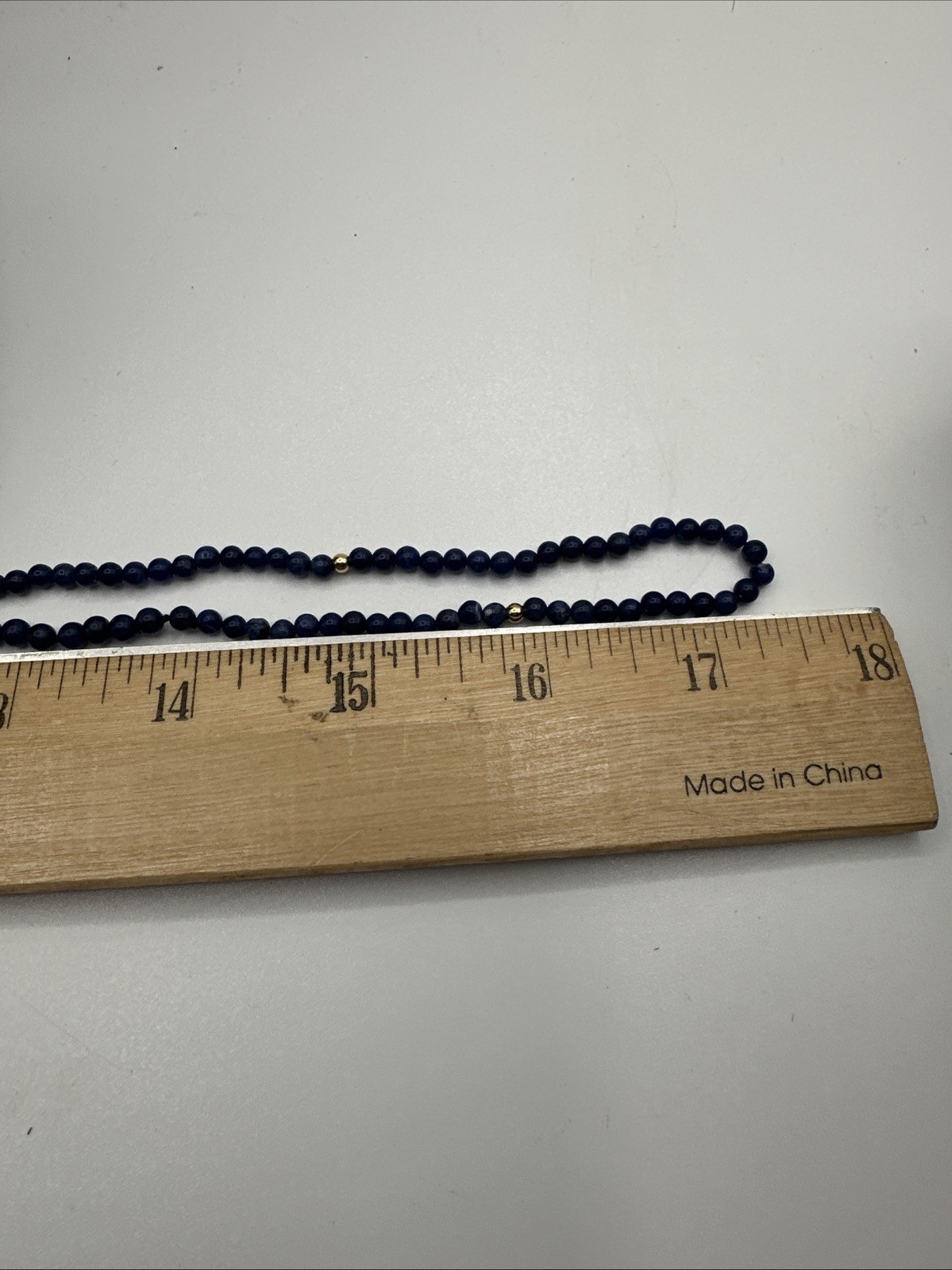 Beaded Necklace Mixed Lot Assorted Necklaces Small Natural Synthetic Bead 4 mm