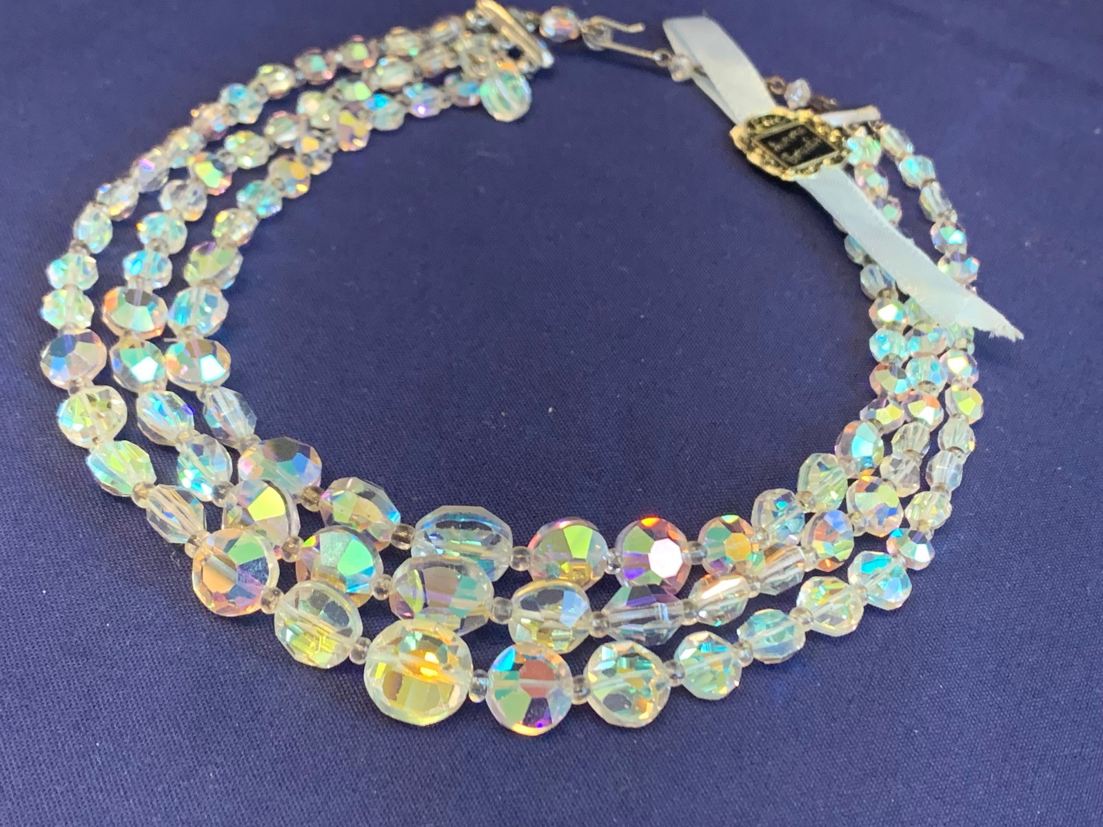Vtg Costume Jewelry Lot Taylor Made Kramer Elco Coro Aurora Borealis Rhinestone