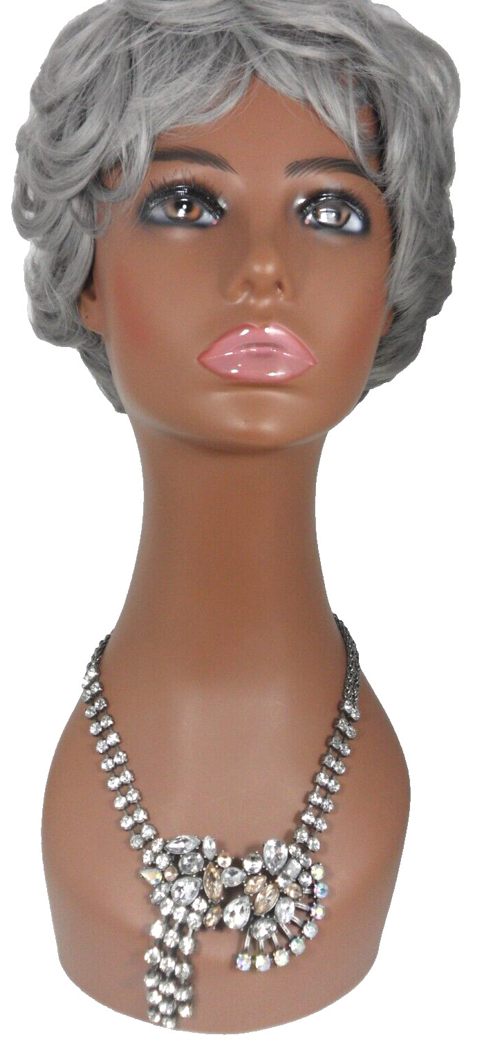 Victorian BR Negligee Necklace Belle Epoque Choker Asymmetrical Bow Tassel NWT