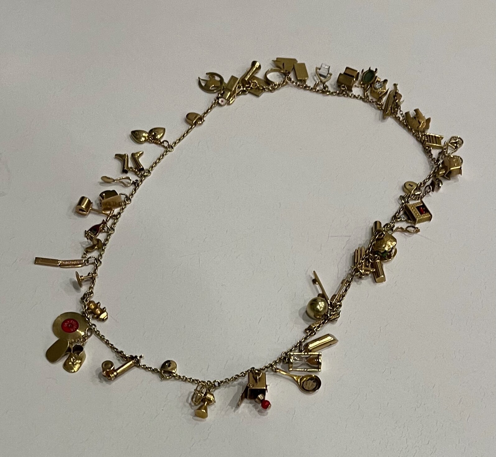 Nannette’s Unparalleled Trio of Charm Bracelets 1920-30’s — none better