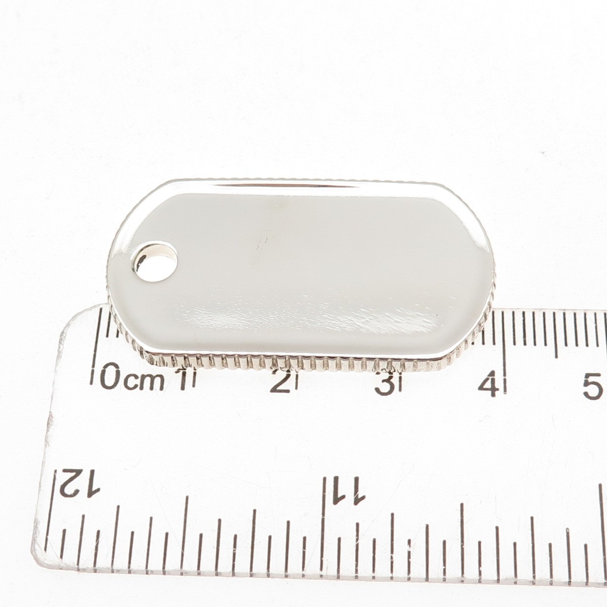 Tiffany & Co. 925 Sterling Silver Vintage 2003 Dog Tag Pendant