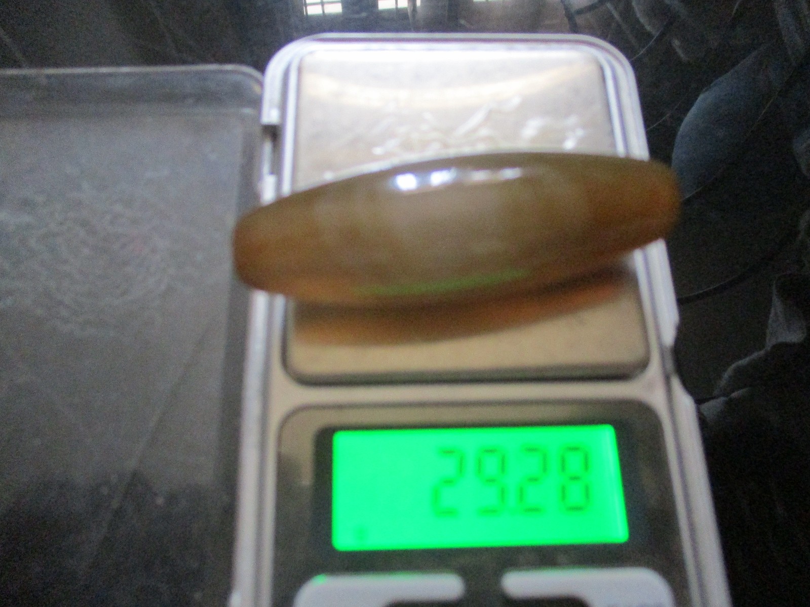 Sulamani Elongated Bead Agate Antique 56 * 20 mm, 29.28 Gms