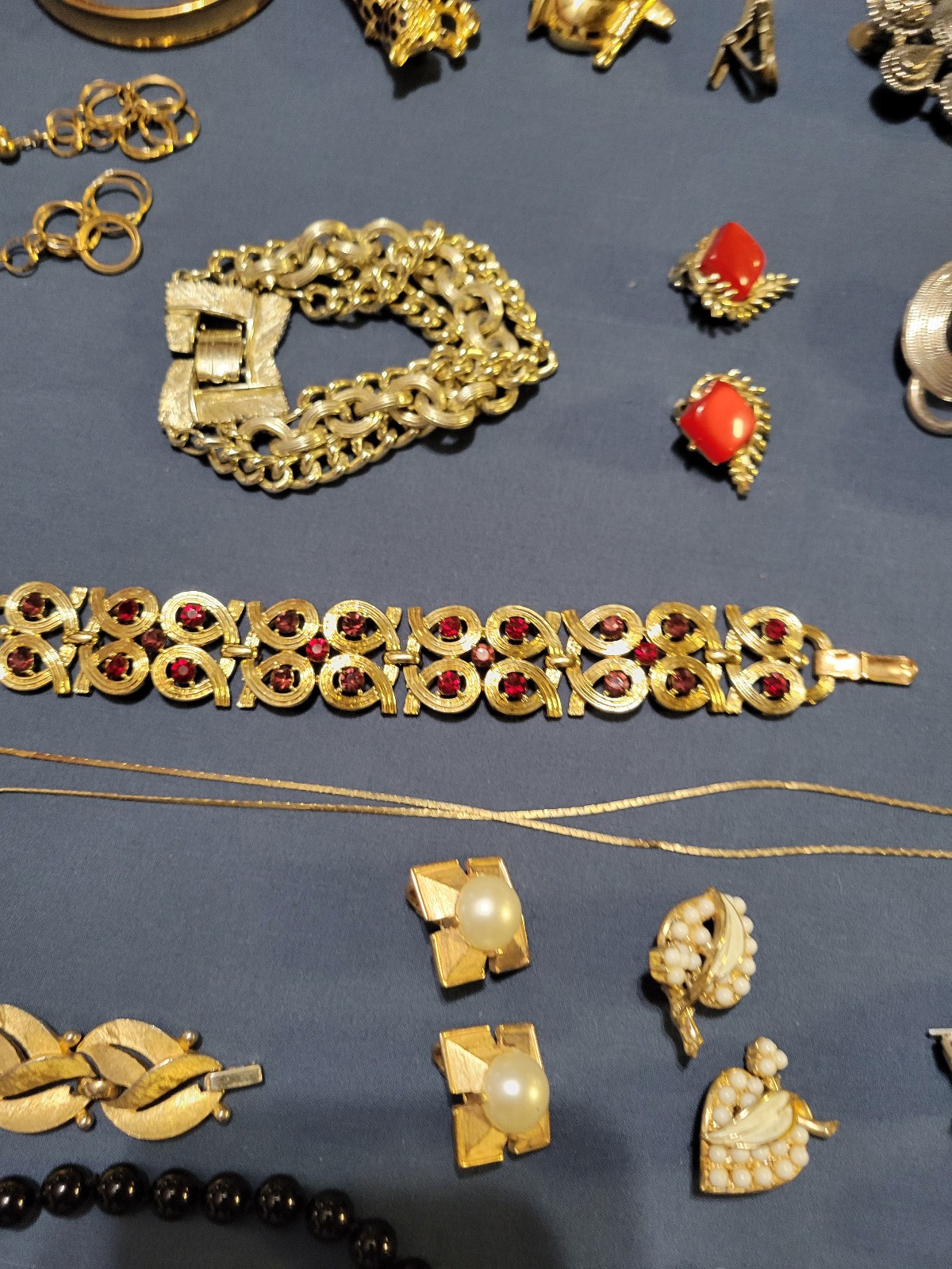 Vintage Costume Jewelry-6 lbs.-Weiss,Kramer,Monet,Coro,Trifari,Sterling,GF ETC.