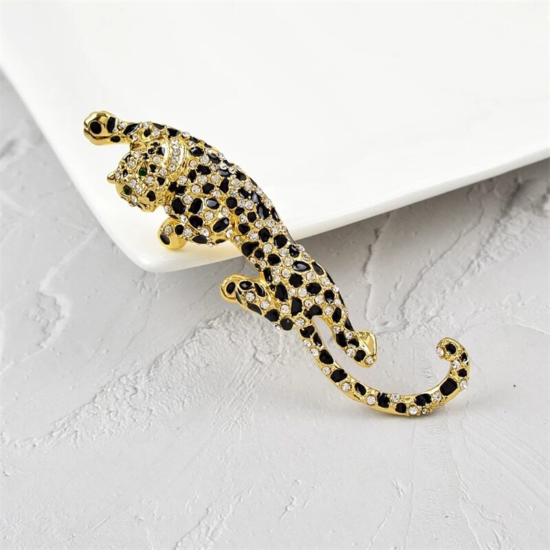 Fashion Leopard Brooch Accessories Corsage Unisex Brooch Brooch Jewelry Pin