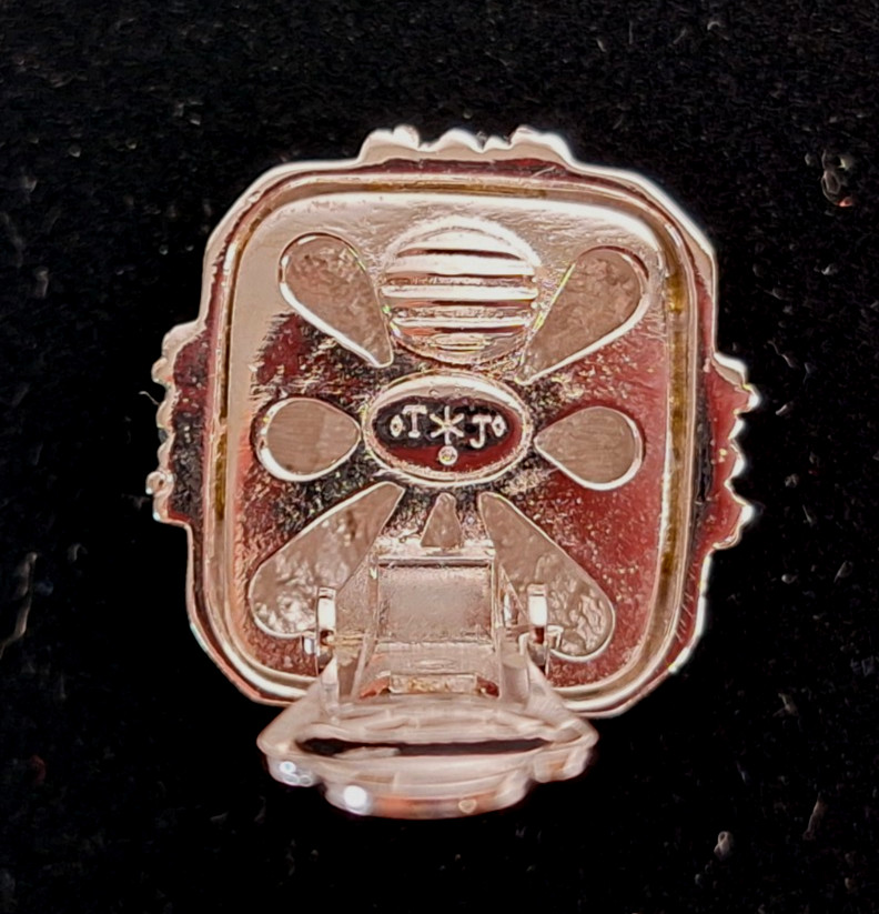 Vintage TJ CZ Clip-on Earrings Silver & Gold Tone 1980s High End Any Occasion