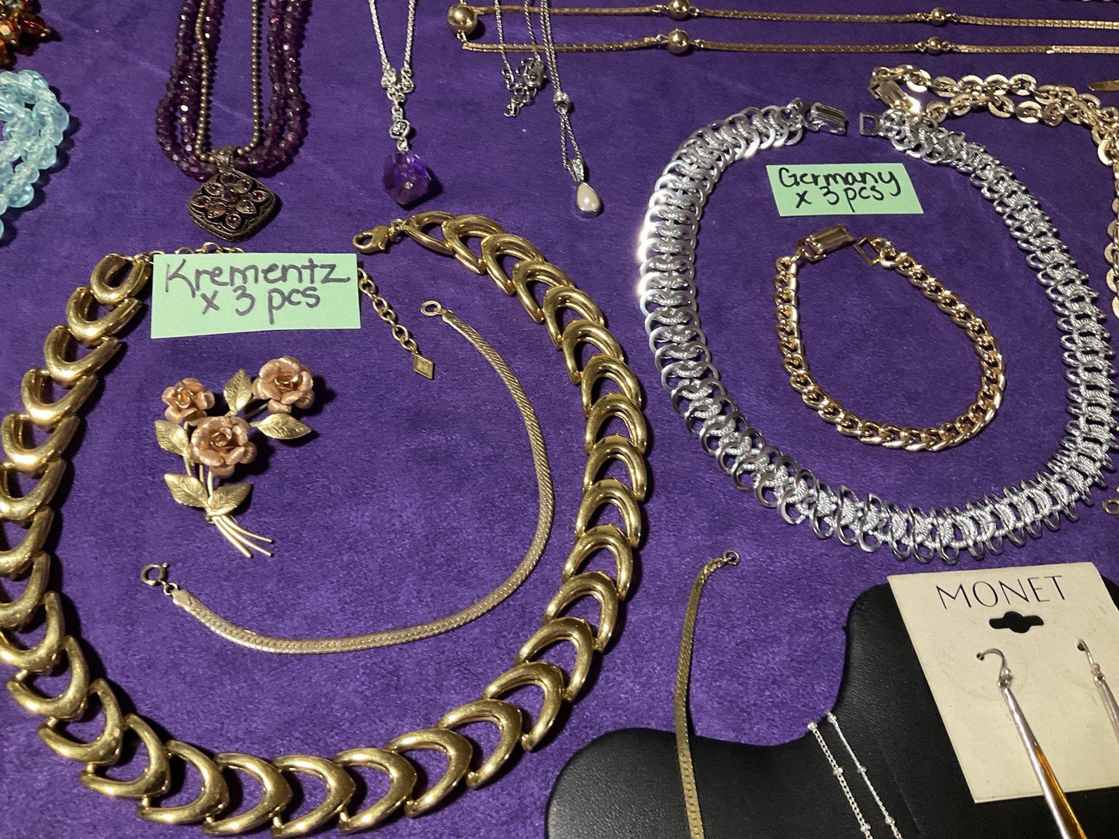 Vtg High End All Designer Signed Jewelry Lot 167 Pcs. All Wear Dior, Monet. ++