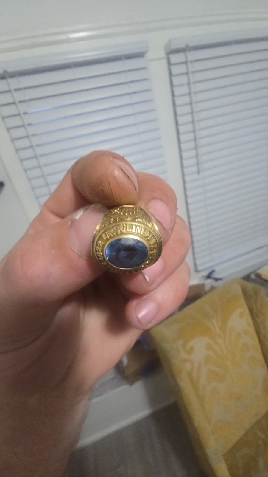 jostens gold ring vintage 12.5g 10k 1871 1922 collegium